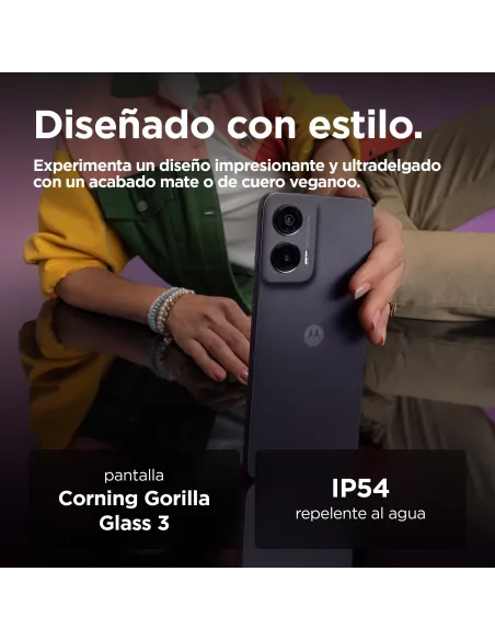 Smartphone Motorola Moto G35 5G 8/256GB Negro