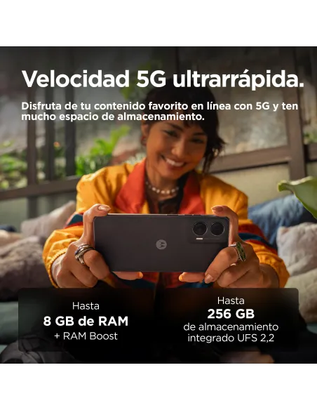 Smartphone Motorola Moto G35 5G 8/256GB Negro