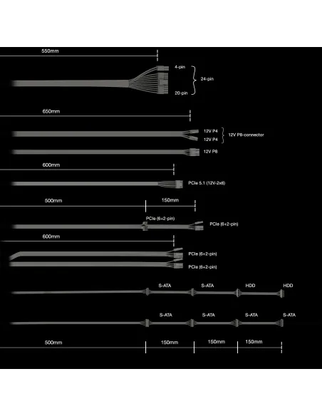 Fuente de Alimentación Be Quiet! Pure Power 13 M 850W