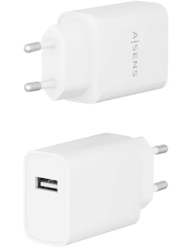 Aisens A110-0853 Cargador USB-A 10,5 W Blanco