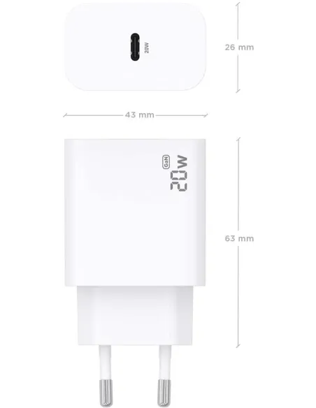 Cargador de Móvil Aisens A110-0938