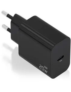Aisens A110-0939 Cargador de Smartphones GaN 20W 1xUSB-C PD30 Negro-AATCAT0500