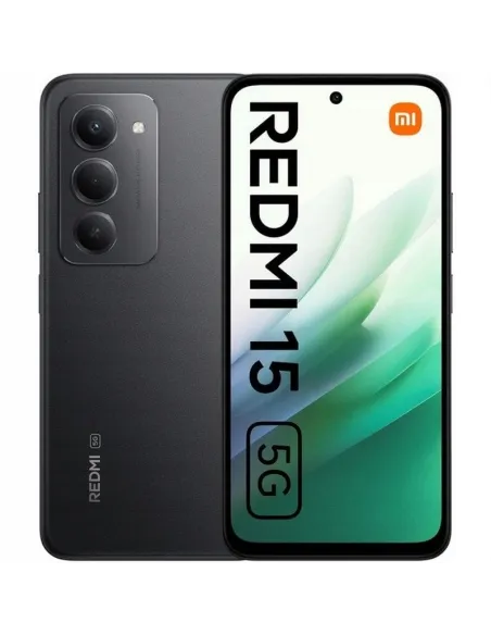 Xiaomi Redmi 15 5G 8/256GB Negro FHD+ 144Hz 7000mAh Dual SIM NFC