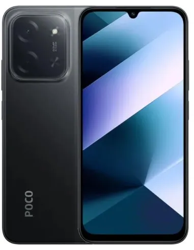 POCO C85 8/256 Negro 6.9" 120Hz Dual SIM 4G 6000mAh 33W 50MP IP64 Android 15