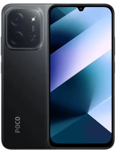 POCO C85 8/256 Negro 6.9" 120Hz Dual SIM 4G 6000mAh 33W 50MP IP64 Android 15