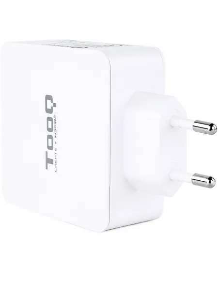 TooQ TQWC-2SC03WT Cargador de Pared Universal USB-A/USB-C 48 W Carga Rápida Blanco