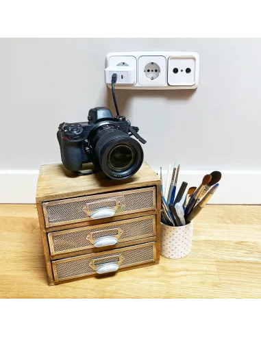 TooQ TQWC-2SC03WT Cargador de Pared Universal USB-A/USB-C 48 W Carga Rápida Blanco