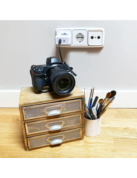 TooQ TQWC-2SC03WT Cargador de Pared Universal USB-A/USB-C 48 W Carga Rápida Blanco