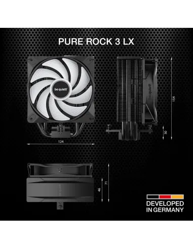 Refrigerador de aire Be Quiet! Pure Rock 3 LX