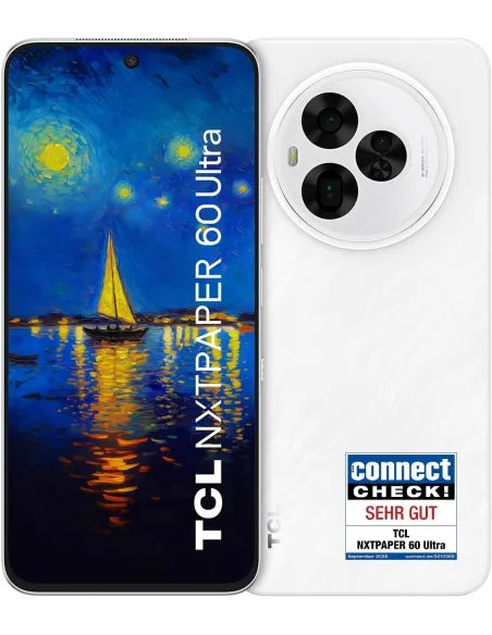 TCL 60 Ultra NXTPAPER 5G 7.2 12GB-512GB Blanco