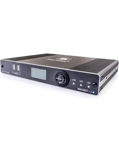 KRAMER KDS-DEC7 Decodificador AVoIP 4K@60 4:2:0 HDR10 Sobre Red 1G