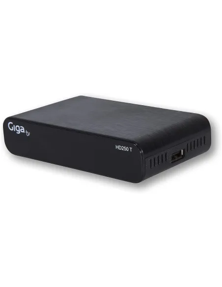 GigaTV GTV-250-0 Receptor TDT Negro
