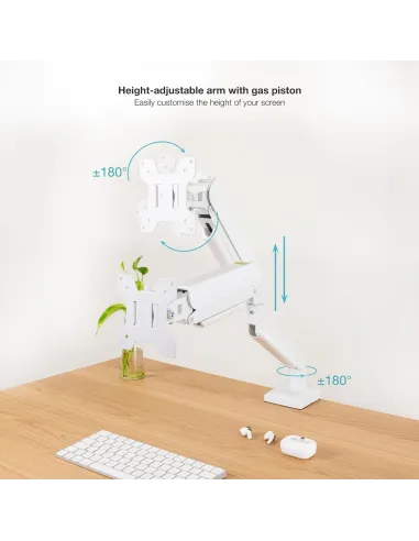 Soporte de Mesa Tooq DB1334TNR-W