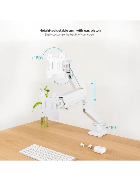 Soporte de Mesa Tooq DB1334TNR-W