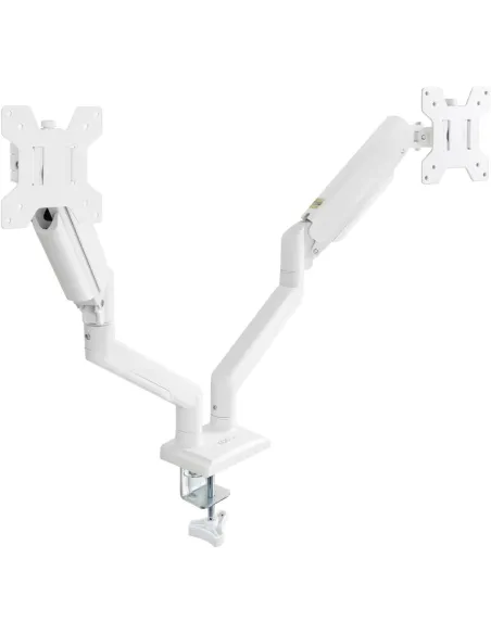 TooQ DB1434TNR-W Soporte de Mesa 2 Brazos para 2 Pantallas 13”-34” Blanco