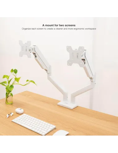 Soporte de Mesa Tooq DB1434TNR-W