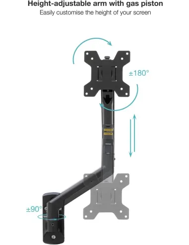 Soporte de Pared Tooq LP1334TNR-B