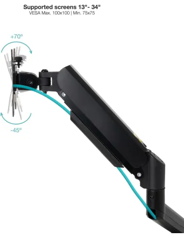 Soporte de Pared Tooq LP1334TNR-B