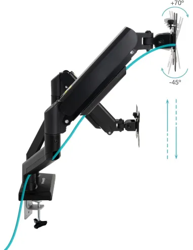 Soporte de Pared Tooq LP1434TNR-B