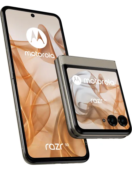 Motorola RAZR 60 Ultra 5G 8/256GB Beige 6.96" IA Smartphone Plegable 45W