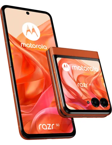 Motorola RAZR 50 5G 8/256GB Naranja 6.96" IA Smartphone Plegable 45W