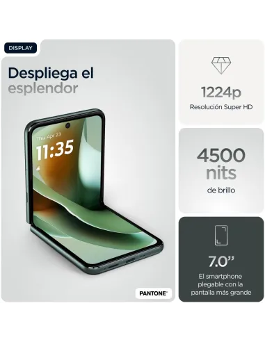 Smartphone Motorola Razr 60 Ultra 5G 16/512GB Verde