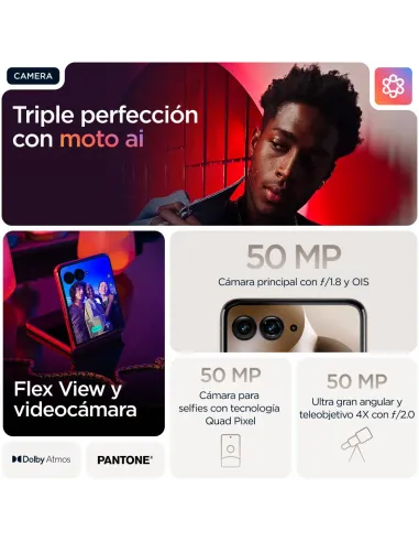 Smartphone Motorola Razr 60 Ultra 5G 16/512GB Madera