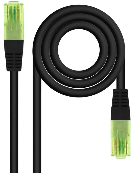 Nanocable 10.20.1400-L25-BK Cable RJ45 Cat6 UTP CCA 25cm Negro