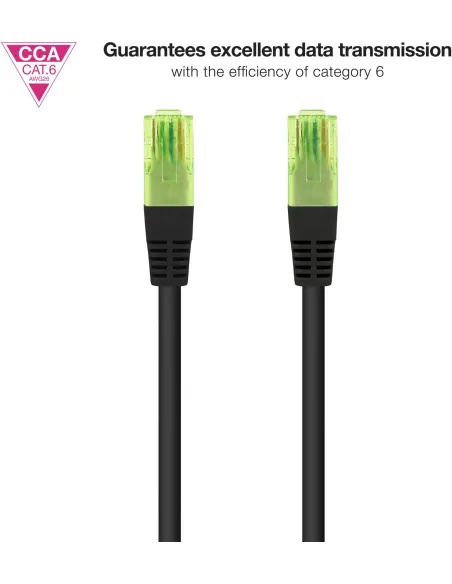 Cable de red Nanocable 10.20.1425-BK