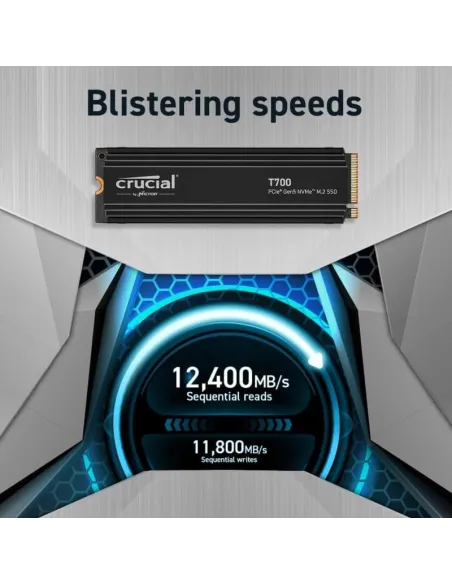 Disco Duro SSD Crucial T700 4TB CT4000T700SSD3