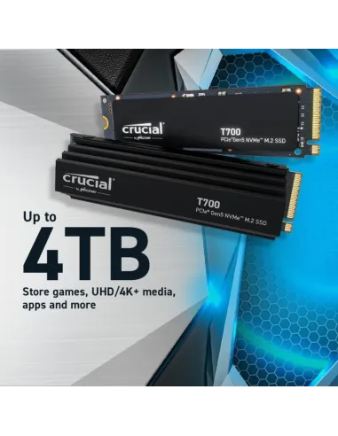Disco Duro SSD Crucial T700 4TB CT4000T700SSD3