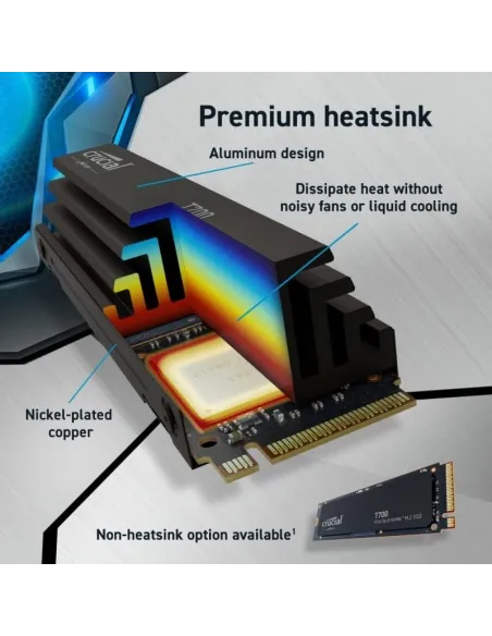 Disco Duro SSD Crucial T700 4TB CT4000T700SSD3