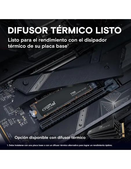 Disco Duro SSD Crucial T705 4TB CT4000T705SSD3