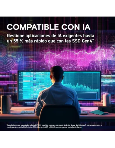 Disco Duro SSD Crucial T705 HS 1TB CT1000T705SSD5