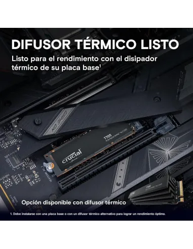 Disco Duro SSD Crucial T705 HS 2TB CT2000T705SSD5