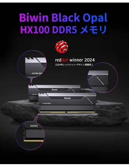 Memoria RAM Biwin Black Opal HX100 BXH53260HX1-D36DB