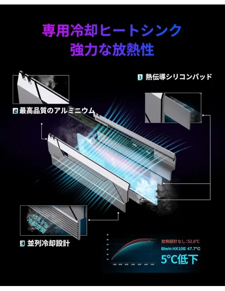 Memoria RAM Biwin Black Opal HX100 BXH53260HX1-D36DS