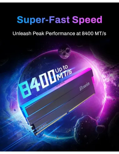 Memoria RAM Biwin DW100 Black Opal RGB BXL53260DW1-D36DB