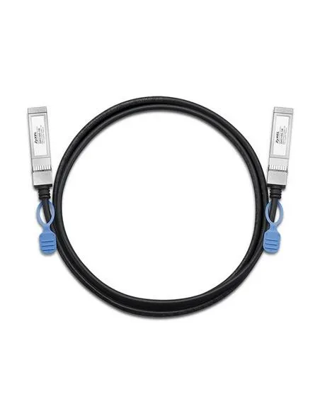 Zyxel DAC10G-1M-ZZ0103F Cable de fibra óptica e InfiniBand SFP+ Negro