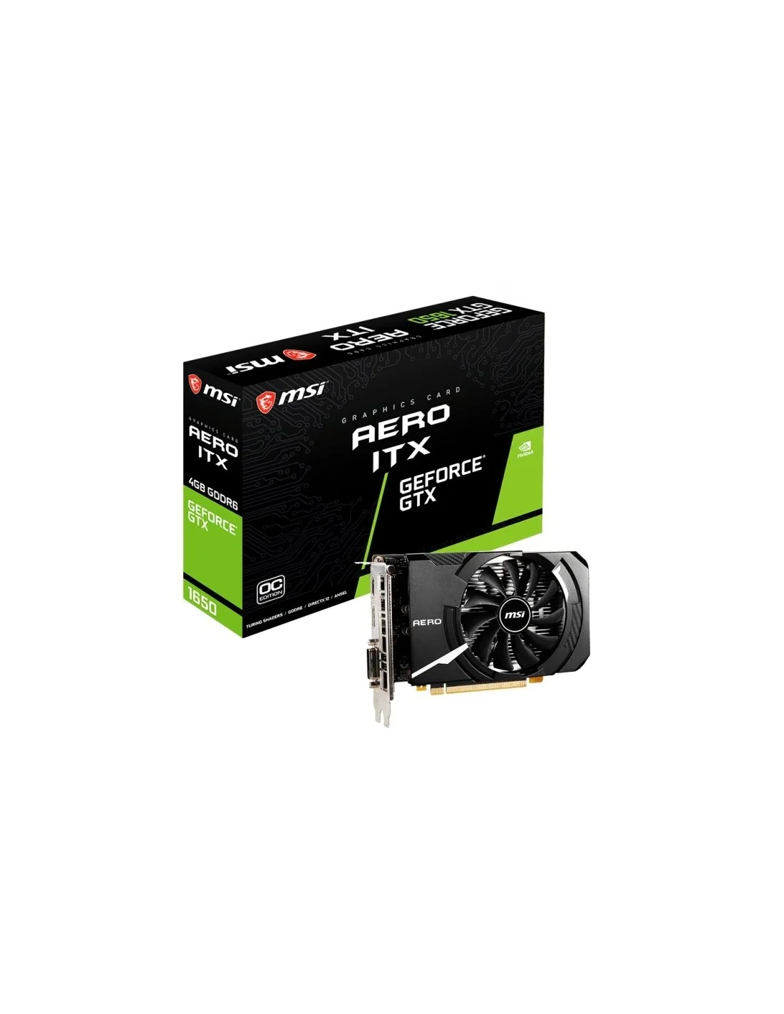 MSI GeForce GTX 1650 D6 Aero ITX 4GB GDDR6