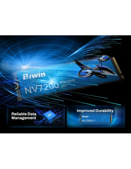 Disco Duro SSD Biwin NV7200 1TB BNV720001TB-RGX