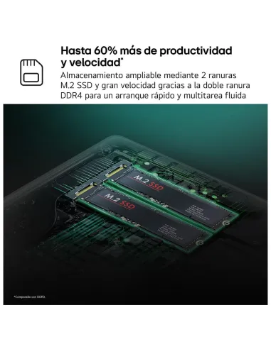 Ordenador Portátil LG Gram 15UD50T-G.AX55B