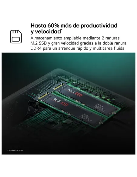 Ordenador Portátil LG Gram 15UD50T-G.AX55B