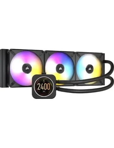 Corsair iCUE H150i ELITE LCD XT Kit de Refrigeración Líquida 360mm Negro