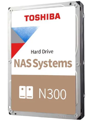 Toshiba N300 12TB HDWG51CUZSVA Disco Duro Interno para NAS 3.5" SATA3 7200RPM