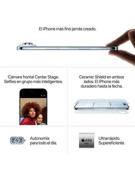 Smartphone Apple iPhone Air 5G 512GB Azul