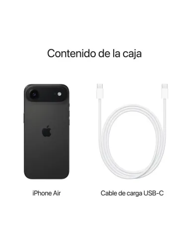 Smartphone Apple iPhone Air 5G 256GB Negro Espacial