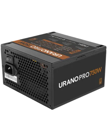 Fuente Nox Urano Pro 750W 80 Plus Bronze Negra