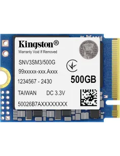 Kingston 500G NV3 500GB SNV3SM3/500G M.2 2230 PCIe 4.0 NVMe 3D NAND Alto Rendimiento
