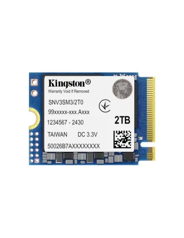 Disco Duro SSD Kingston Kingston 2000G NV3 SNV3SM3/2T0
